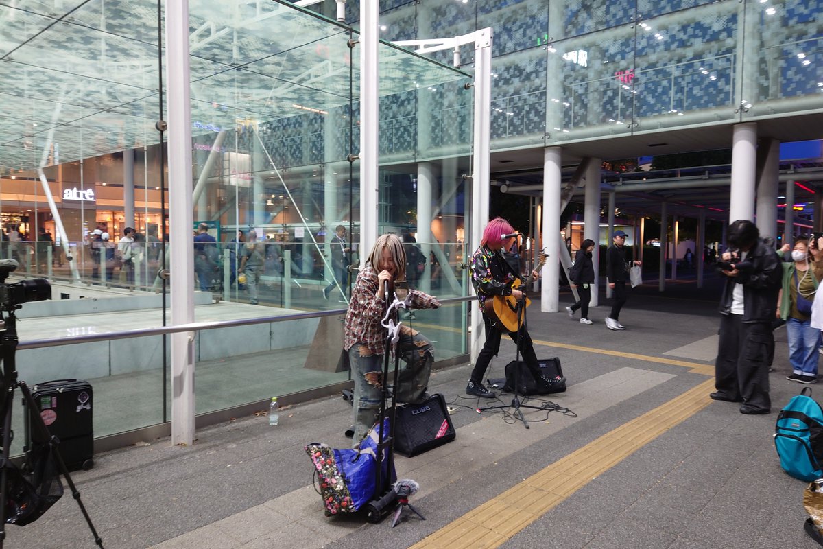 めっちゃ　歌上手いょ
#ハルトユウ 
泣きそなったゎ
＃川崎路上ライブ