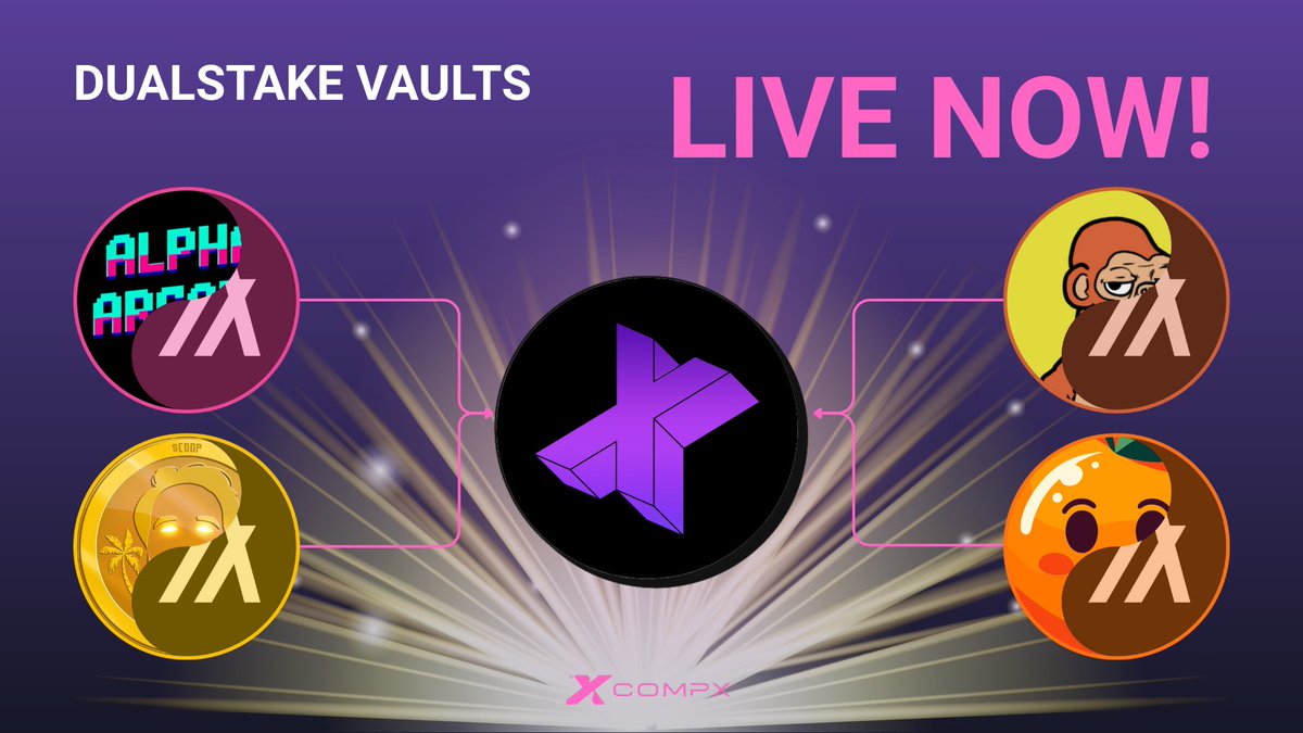 🚀dualStake vaults are live!

Use your dualStake tokens as collateral to mint $xUSD!

Stay liquid and explore the ecosystem!

***Also some nice UI updates for $xUSD too!

Link 👇