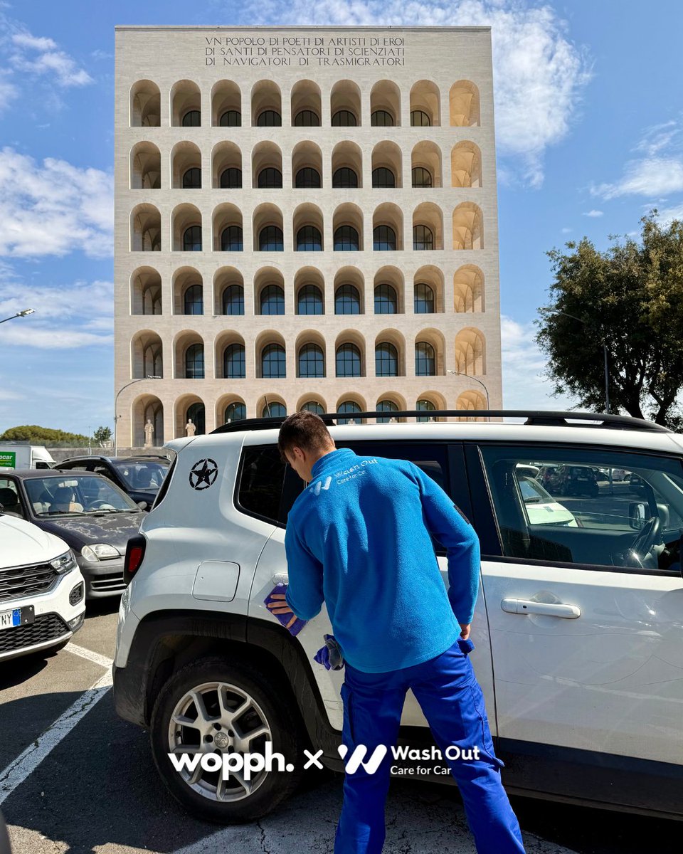 Un’auto pulita è sinonimo di professionalità 🫧
Con Wash Out, gli Host Wopph possono mantenere le auto in perfette condizioni senza stress, mentre i clienti viaggiano nel massimo comfort. 
Pulito, fresco e pronto a guidare.