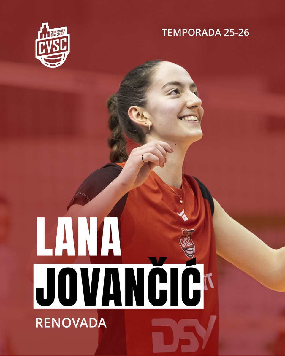 Lana Jovančić continuarà formant part del primer equip la pròxima temporada!

Lana seguirà sumant una temporada més amb el primer equip. Jugadora jove i amb recorregut, continuarà creixent dins el grup i aportant la seva energia en aquesta nova etapa. 🔴⚫
