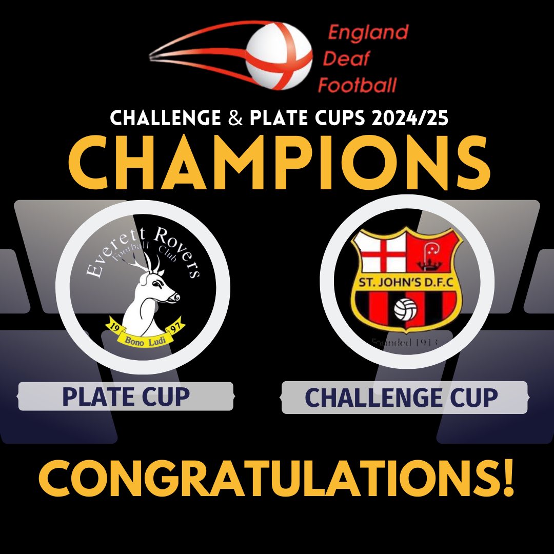 We witnessed two thrilling finals at Bootle United FC this season. Congratulations to this year’s champions — Everett Rovers DFC and St. John’s DFC — who lifted the Challenge Cup and Plate Cup.

A huge well done to all teams who participated in this year’s competitions.