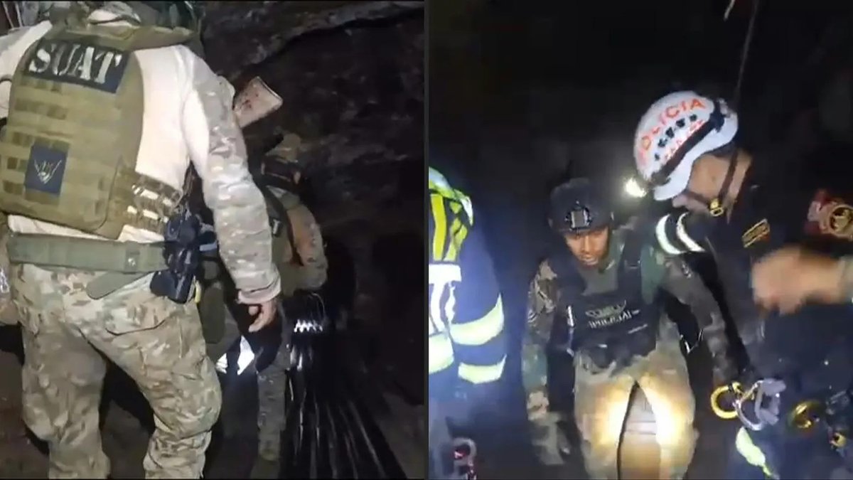 MarioNawfal's tweet photo. 🇵🇪 13 GOLD MINERS KILLED IN PERU AFTER BEING KIDNAPPED

The miners were found dead in a Peruvian gold mine after being kidnapped by a gang trying to take over the site.

They were sent to deal with illegal miners - instead, they were held hostage in a mine shaft for days while criminals texted threats to their families.

Peruvian media say the victims were executed at point-blank range, and a video of it may have even been posted online by the gang.

The mining company says cops aren’t doing enough, illegal mining is out of control, and crime is running wild with “absolute impunity.”

Gold may be shiny, but in Peru, it’s becoming deadly.

Source: BBC, TRT