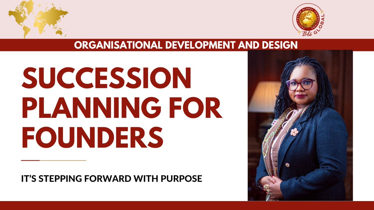 #SuccessionPlanning 
Structure your legacy. Strengthen the business. Succession isn’t a step back, it’s a structured move forward
If you're evolving your role and elevating your org, start here:
bleglobal.co.uk/succession-pla…

#SuccessionPlanning #Leadership #EnterpriseValue #OrgDev