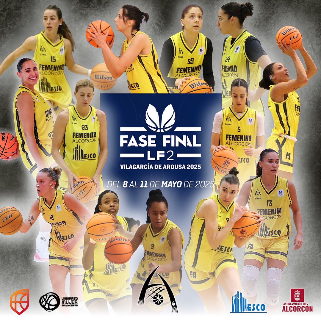💫¡Llegó la hora de soñar en grande, llegó la semana de la Fase de Ascenso! 💫

Nuestro equipo Esco Grupo Femenino Alcorcón se juega este fin de semana la fase final de ascenso a #LFChallenge 

¡Vamos con todo, equipo! 💛🩶

#YosoydelFA #Mareaamarilla #FAmilia  #FaseFinalLF2