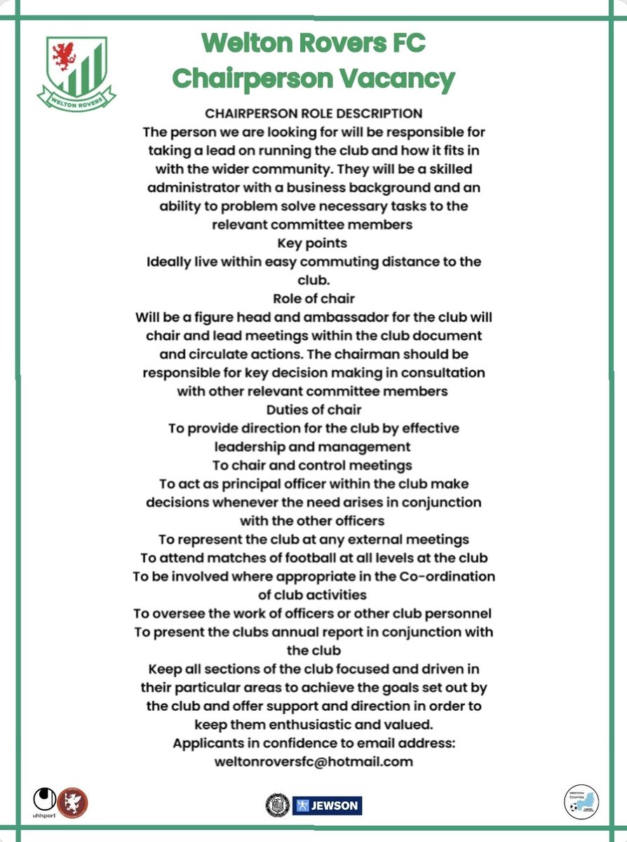 Welton Rovers Football Club tweet media