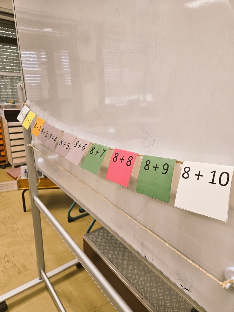 christelle lerda (@christellelerda) on Twitter photo Quand la corde à linge mathématique s’invite pour l’apprentissage des tables d’addition ! Expérimentation en classe de CP 🎯 👍
#planmaths #mathematiques #ecole <a href="/AcademieNice/">Académie de Nice</a> <a href="/DavidCHD2/">David CHD</a> <a href="/lucas_nadege/">nadege lucas</a> <a href="/IENToulon2/">IEN TOULON 2</a> Quand la corde à linge mathématique s’invite pour l’apprentissage des tables d’addition ! Expérimentation en classe de CP 🎯 👍
#planmaths #mathematiques #ecole <a href="/AcademieNice/">Académie de Nice</a> <a href="/DavidCHD2/">David CHD</a> <a href="/lucas_nadege/">nadege lucas</a> <a href="/IENToulon2/">IEN TOULON 2</a>