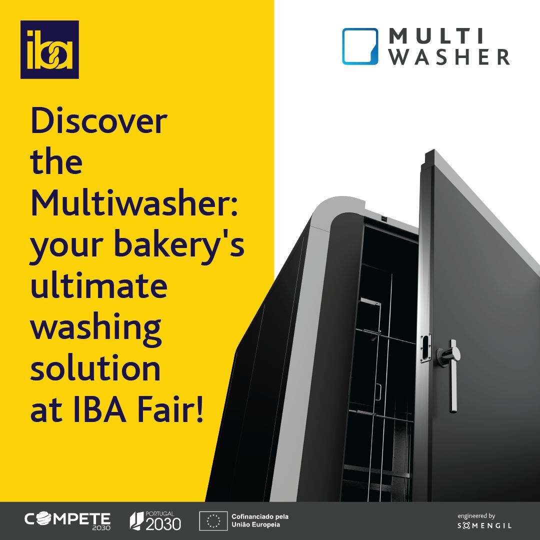 Say goodbye to inefficiency and hello to seamless washing operations with Multiwasher!

Join us at IBA 2025 – Stand 12 / D58 and discover how Multiwasher can wash your bakery!