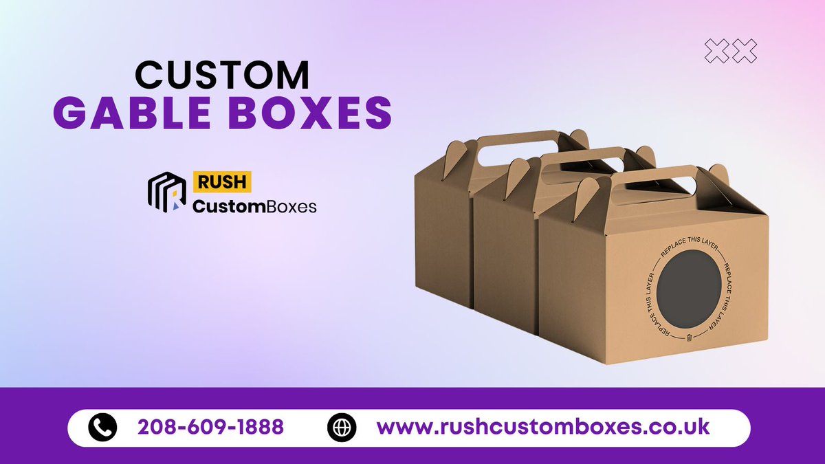 Rushcustomboxuk's tweet image. 𝐁𝐮𝐢𝐥𝐭-𝐈𝐧 𝐇𝐚𝐧𝐝𝐥𝐞𝐬, 𝐁𝐮𝐢𝐥𝐭-𝐈𝐧 𝐒𝐭𝐲𝐥𝐞
No more boring boxes! Gable Boxes are fun, functional, and fully brandable. Ideal for takeaways, events, or product kits.

#GableBoxes #CustomPrintedBoxes  #PackagingSolution #FoldingCarton #GiftBoxes #RecyclablePackaging