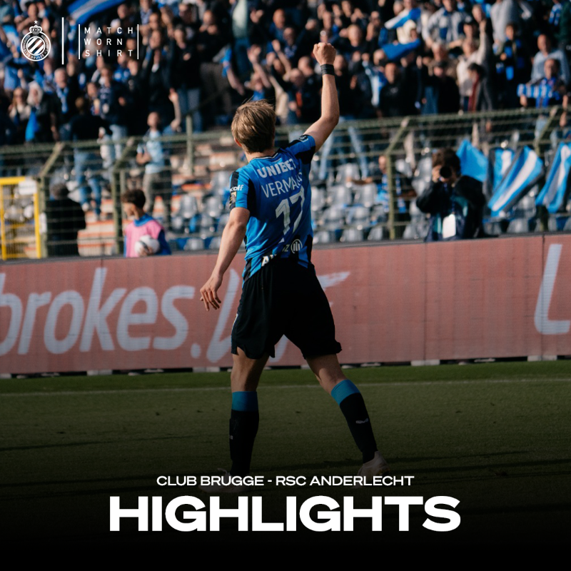 ClubBrugge's tweet photo. Can’t get enough of yesterday’s win? 🏆😍 #CLUAND #CupWinners