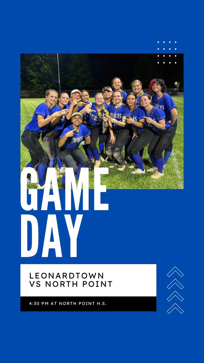 Leonardtown Softball (@ltown_softball) on Twitter photo Last regular season game today, and a lot on the line. Let’s go!! 💪🏻#BethatB #bingo
<a href="/cszscores/">County Sports Zone</a> <a href="/WashPostHS/">WashPost HS Sports</a> Last regular season game today, and a lot on the line. Let’s go!! 💪🏻#BethatB #bingo
<a href="/cszscores/">County Sports Zone</a> <a href="/WashPostHS/">WashPost HS Sports</a>