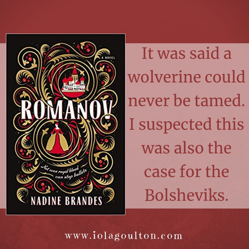 Ever wondered what happened to Princess Anastasia Romanov? Here's one (fictional) theory from Nadine Brandes #Fantasy #BookReview iolagoulton.com/romanov/