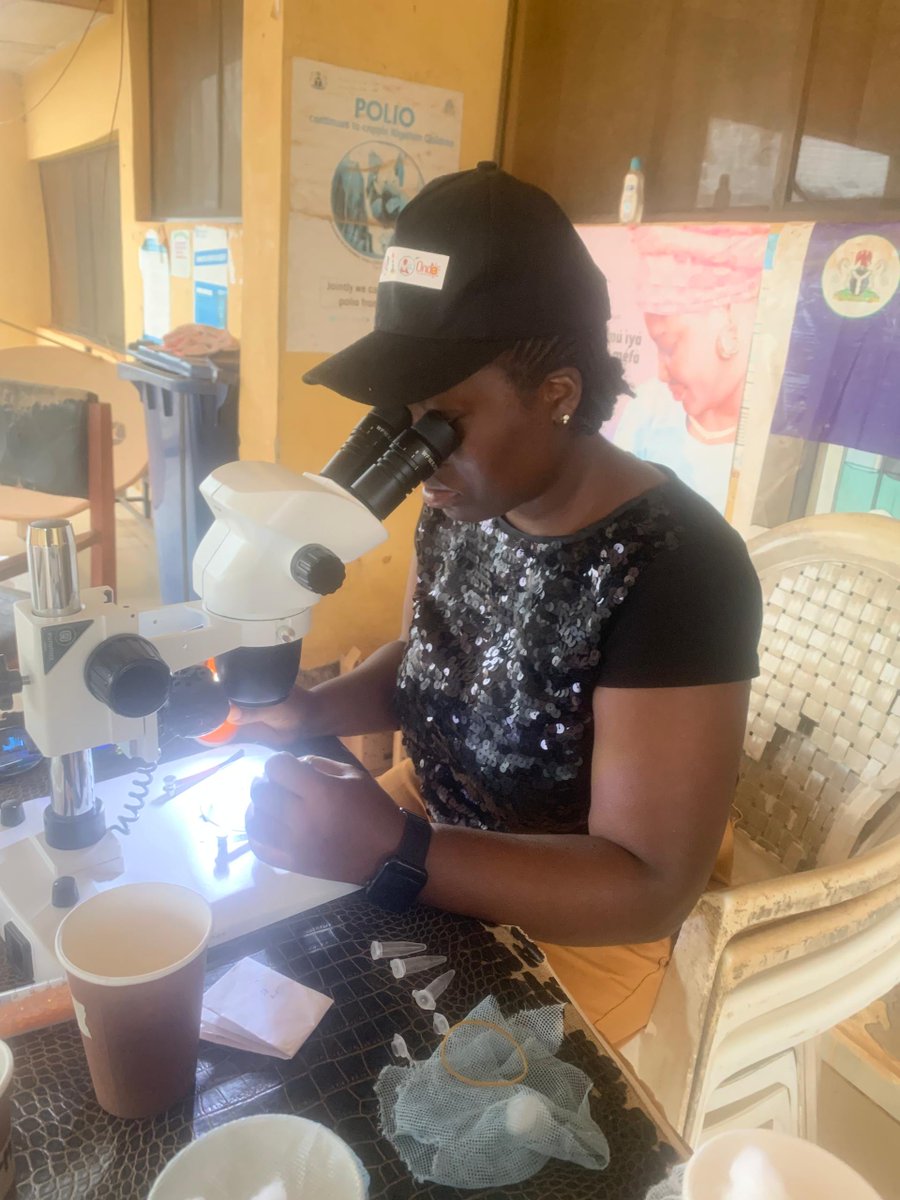 AjayiPonmile's tweet photo. Late last year I worked as an Entomology Technician on @MalariaConsortium’s vector study in Ondo, Nigeria.
Collected &amp; Identified mosquitoes using CDC light traps, packed specimens for lab analysis, &amp; ensured field equipment was in top shape.
Proud to support malaria control!🦟🧪 https://t.co/xfzLyPjQ2Y