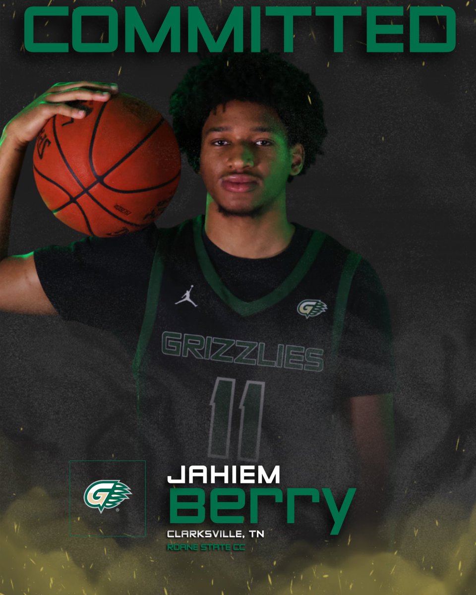Excited to welcome Jahiem Berry, a 6’1 transfer guard from Roane State CC. This past season he averaged 17 PPG and shot 45% from three on 104 made 3’s!