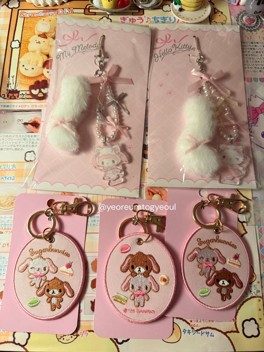 yeoreumtogyeoul's tweet photo. wts 🍡พร้อมส่งเลยค่ะ
• Sugarbunnies tag 220.-
พวงห้อยโทรศัพท์คอล ballet 490.-
• mymelody
• kitty
🍬🍬🍬
กาชา sanrio 140
กาชา monyo girl 130 ว่าง ผมน้ำเงิน เกี๊ยว
กาชาคิราริ 140 ว่าง ผญ1 ผช 1
ส่ง 30
#ตลาดนัดsanrio #ตลาดนัดกาชาปอง #หิ้วญี่ปุ่น #monyogirl #ตลาดนัดซานริโอ้ https://t.co/xJd3dnntUP