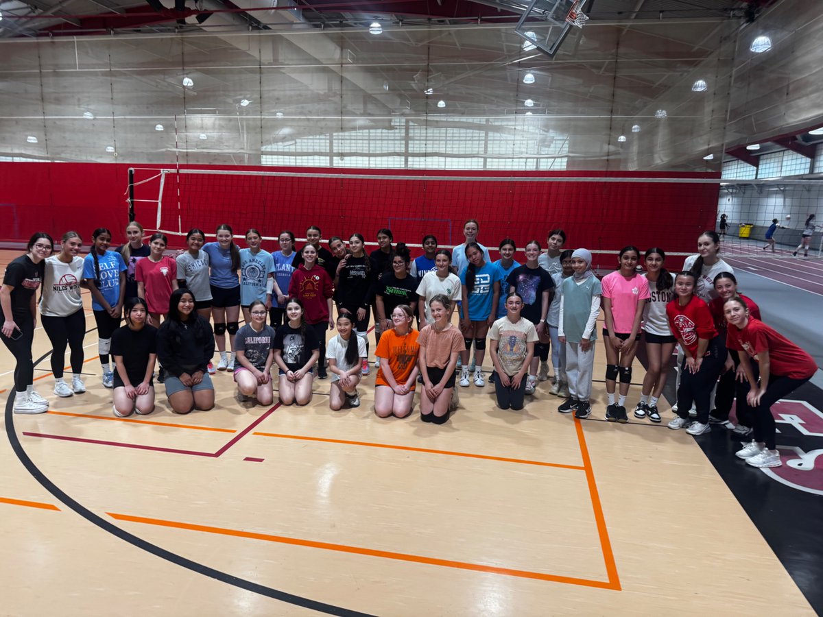 Great day with our future Wolves, these girls rocked it today! Thanks to our high school players for helping teach.