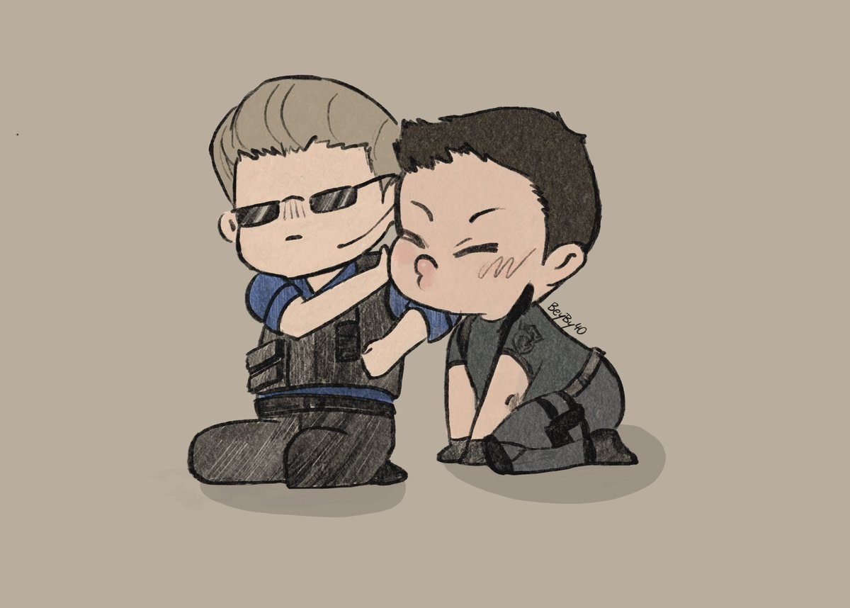 BeyBy40's tweet image. Chris is so cute I wanna hug him
#Chrisker #ChrisRedfield #Wesker #AlbertWesker