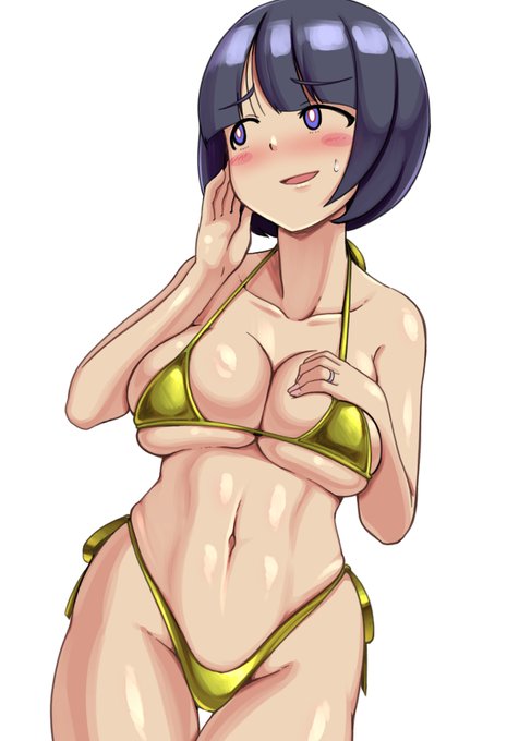 金ビキニシイコさん。
もしも赤いガンダムが現れなければ 旦那さんのためにコイツを着てくれただろうか 