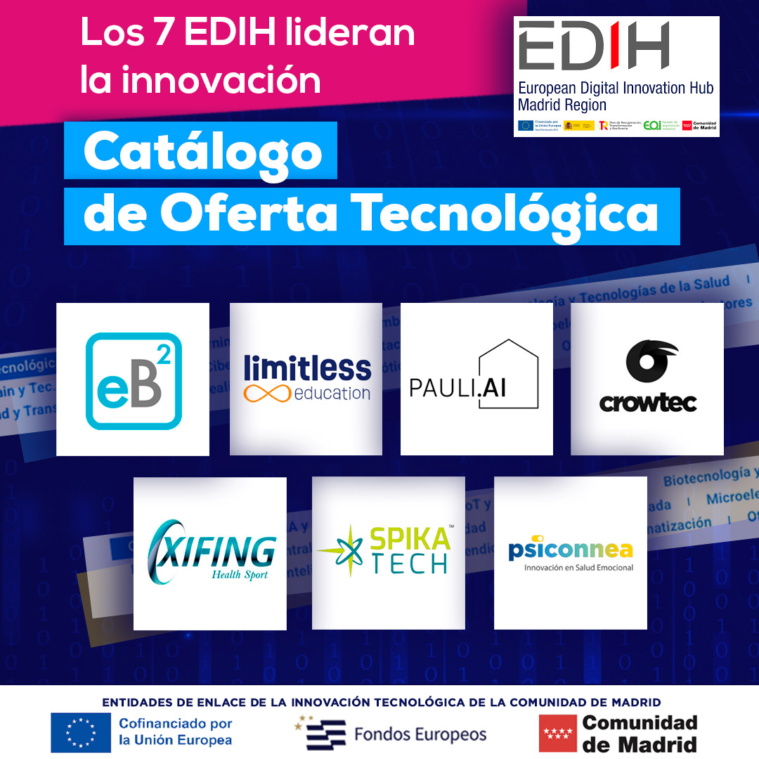 PlaNET25 (@planet_madrid_) on Twitter photo 🚀🚀Lidera <a href="/EdihMadrid/">EDIH MADRID</a> innovación con <a href="/eBasedBehavior/">Evidence-Based Behavior</a> en salud mental @pauliAI en inversiones inmobiliarias <a href="/limitlesseduapp/">Limitless Education</a> en aprendizaje escolar <a href="/crowtecnologies/">Crowtec</a> en lo inmersivo <a href="/OxifingHealth/">Oxifing Health Sport</a> en pulsioxímetros <a href="/SpikaTech/">Spika Tech S.L.</a> en lo social <a href="/psiconnea/">Psiconnea</a> en lo emocional
Bienvenidos! 🚀🚀Lidera <a href="/EdihMadrid/">EDIH MADRID</a> innovación con <a href="/eBasedBehavior/">Evidence-Based Behavior</a> en salud mental @pauliAI en inversiones inmobiliarias <a href="/limitlesseduapp/">Limitless Education</a> en aprendizaje escolar <a href="/crowtecnologies/">Crowtec</a> en lo inmersivo <a href="/OxifingHealth/">Oxifing Health Sport</a> en pulsioxímetros <a href="/SpikaTech/">Spika Tech S.L.</a> en lo social <a href="/psiconnea/">Psiconnea</a> en lo emocional
Bienvenidos!