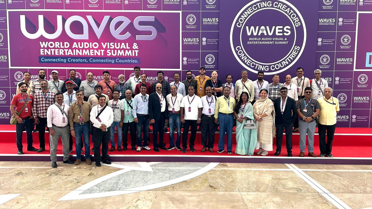 Well done, Team Doordarshan!

What a spectacular feat of broadcasting brilliance!

Over 80 cameras—including three Jimmy Jibs for sweeping cinematic shots, four RF cameras for dynamic moving coverage, and robotic PTZs for precision—captured every story, every moment, every