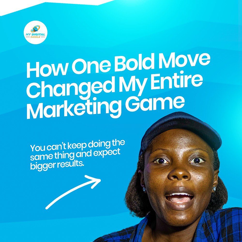 MyDigitalHandl's tweet photo. Swipe through to see what changed everything for me…
and maybe it’s time you made that move too.

Which slide hits you the most? Drop the slide number in the comments!

#mydigitalhandle #socialmediamarketing #onlinemarketingtips #businessgrowthtips #businessowner #explorepage✨ https://t.co/GPqKQAWbah