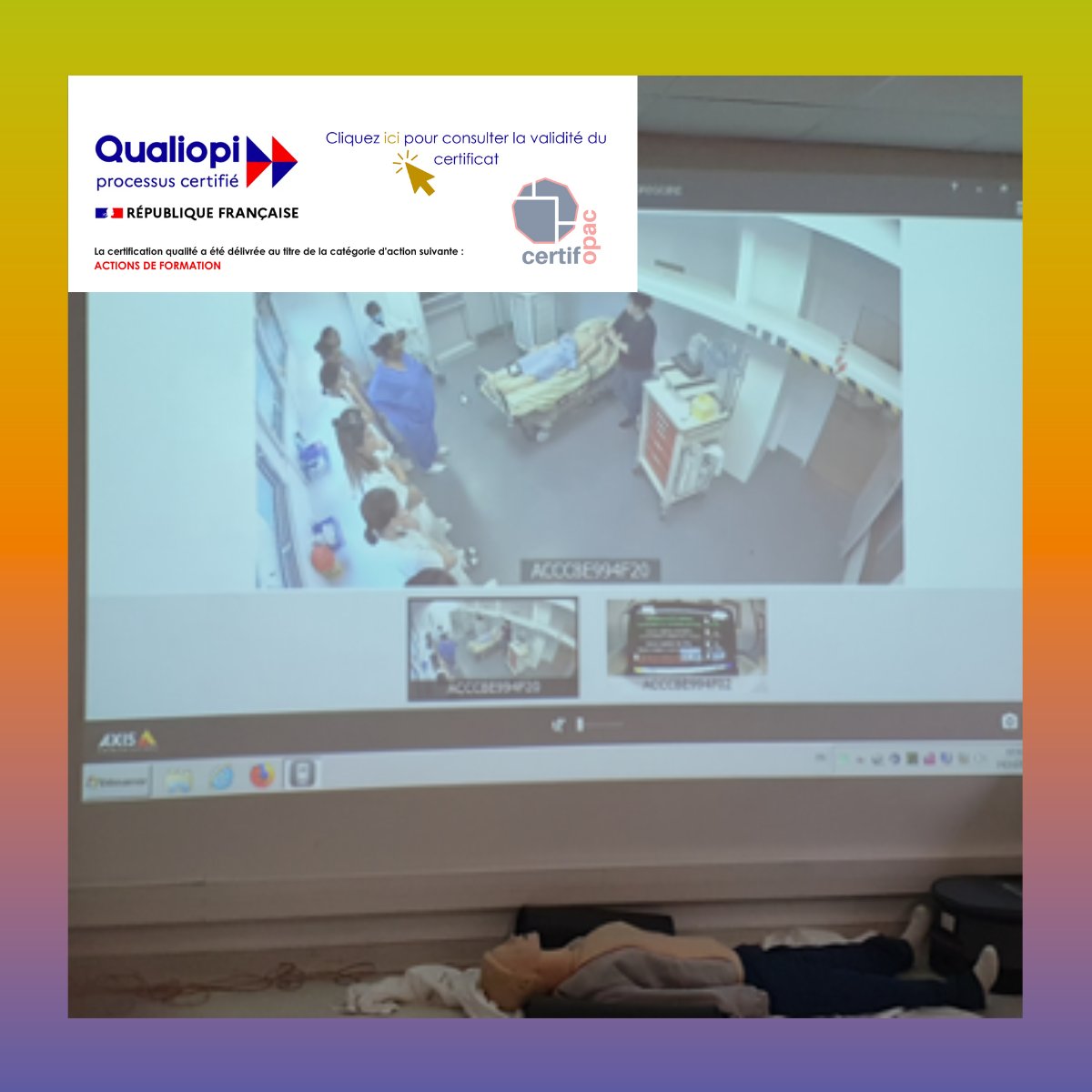 📣[#CHIANDREGREGOIRE #LABORATOIRE] ✅

🎖️ Le Laboratoire de simulation du GHT GPNE a obtenu la certification Qualiopi en avril 2025 ! 🏥 Une belle reconnaissance de l'engagement de nos équipes ! 
👉[laboratoire-simulation.ght-gpne.fr]
#ghtgpne #qualitédessoins #certification