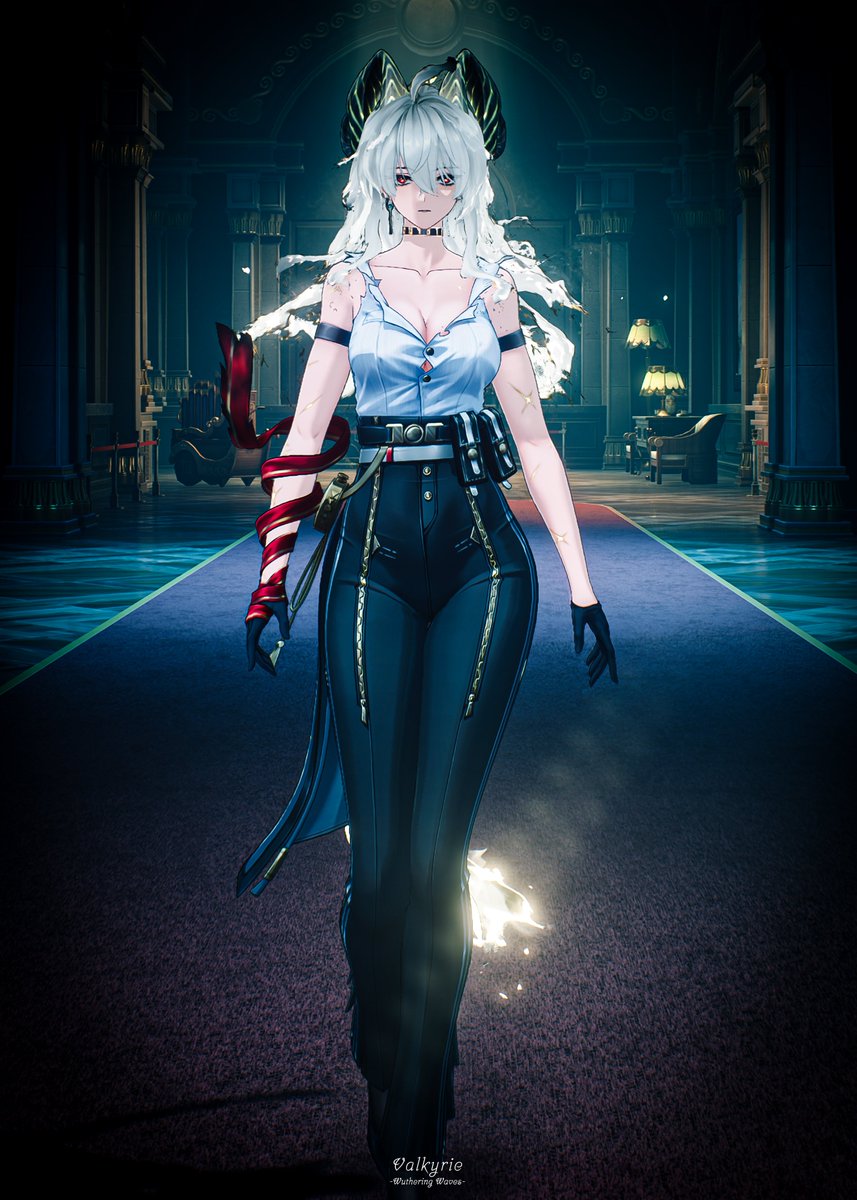 焔光のナイトウォーカー」 -Blazing Nightwalker- #鳴潮 #鳴潮写真部