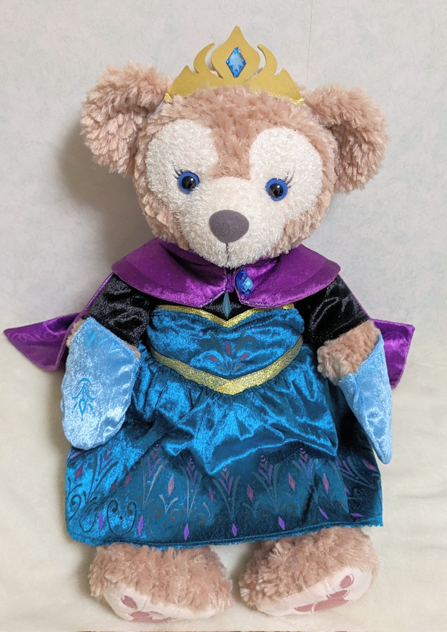 ユニベアシティ ぬいぐるみ専用コスチューム　アナ　エルサ 戴冠式 ドレス アナとエルサ 戴冠式 ドレス ユニベアシティ ぬいぐるみ専用