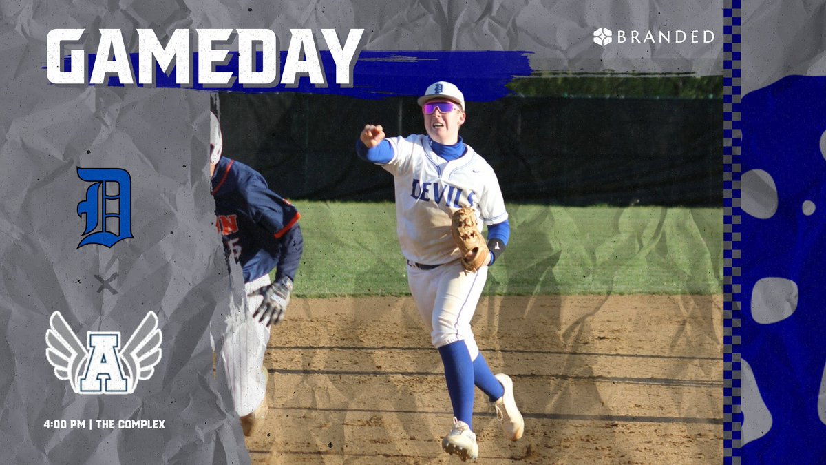 It’s a Monday Matinee from The Complex! 

First Pitch with between the Devils and Falcons is set for 4:00 PM. Girls and boys soccer against Ridgeview to follow.