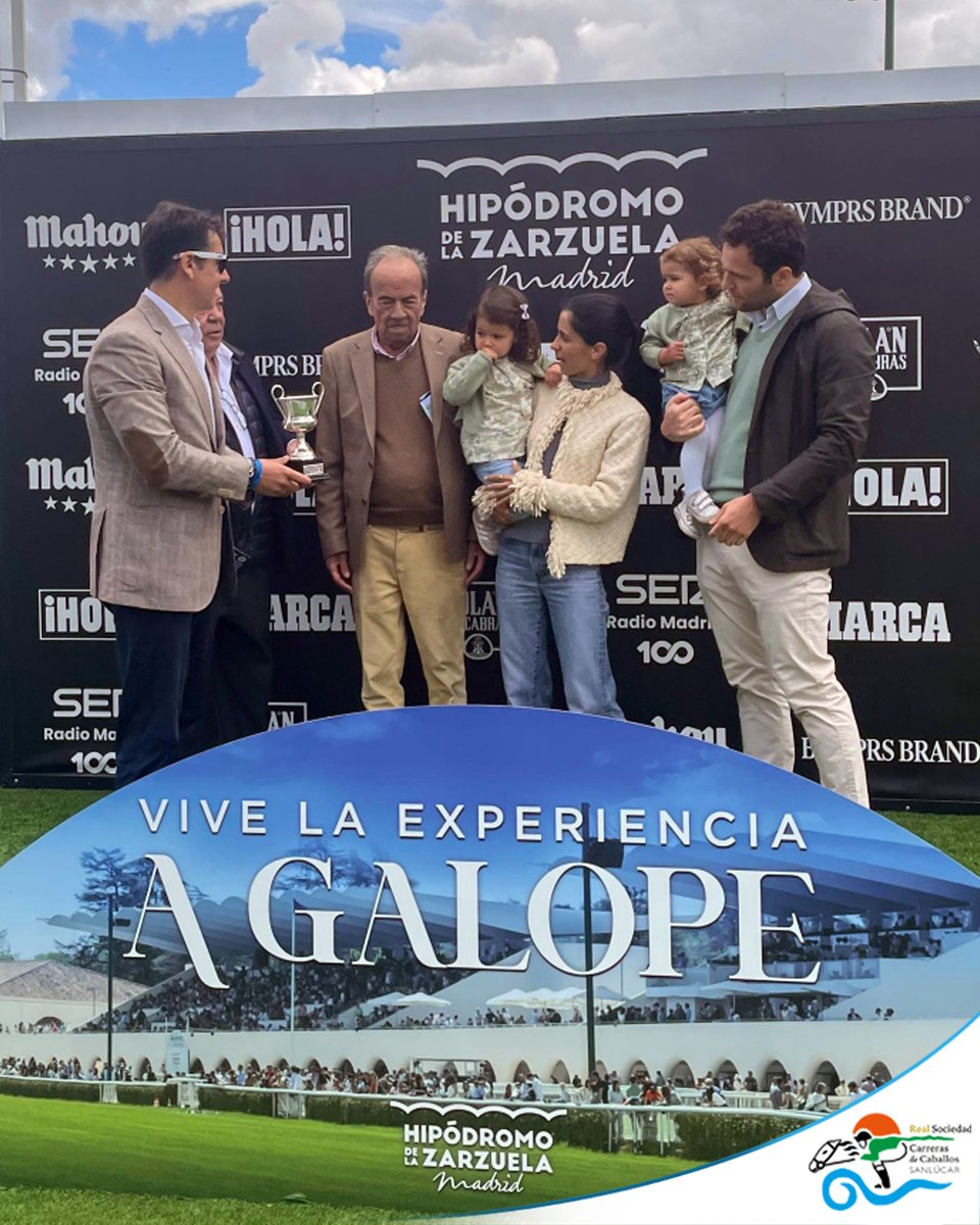 Coincidiendo  con la décima jornada de carreras de caballos de la temporada de  primavera en el hipódromo madrileño de La Zarzuela, ayer domingo se  celebró el premio Real Sociedad de Carreras de Caballos de Sanlúcar.

Noticia completa en nuestro Blog:
📷 goo.su/je3QSp