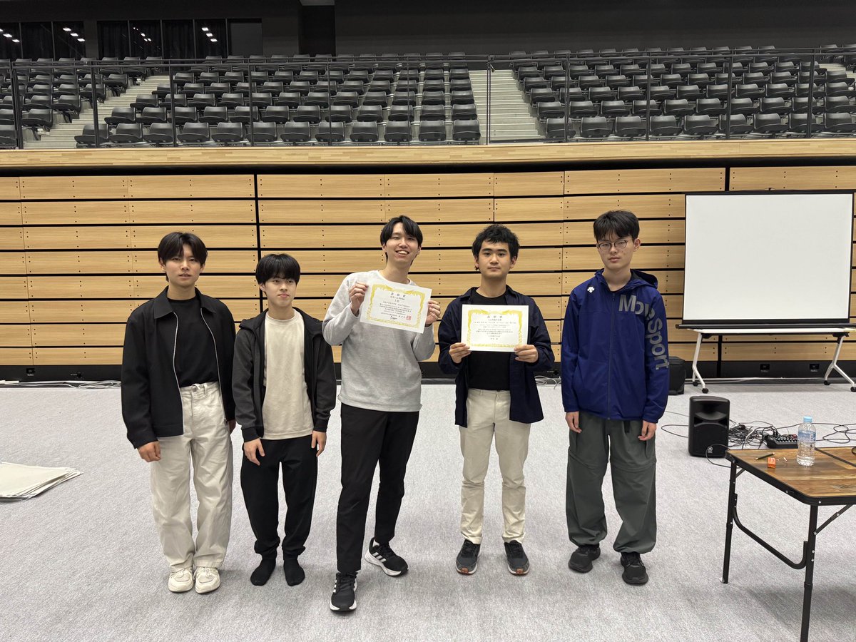 RoboCup@Home Japan Open Bridge 2025にて優勝いたしました！
また同時に人工知能学会賞を受賞しました！！
応援ありがとうございます！

７月で開催されるOPLの世界大会も頑張ります！！