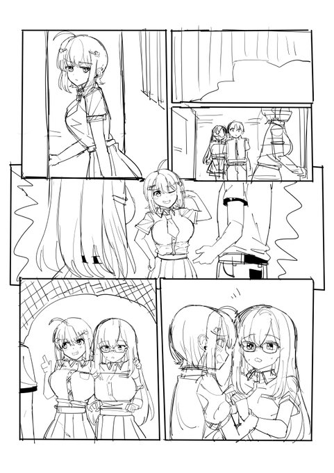 漫画のラフってわくわくしますよね! 