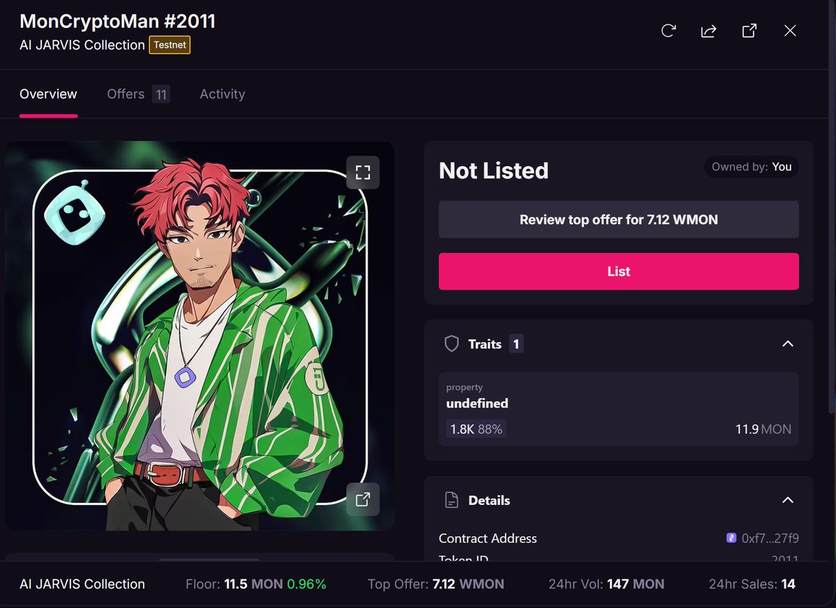 hoolalala_'s tweet photo. forgot to choose the highest pack but still so dopeee

@aijarvis_xyz @monAIgg
 #AIJarvis #MonCryptoMan #MonNurse #MonAnime https://t.co/rScm7cOlR3