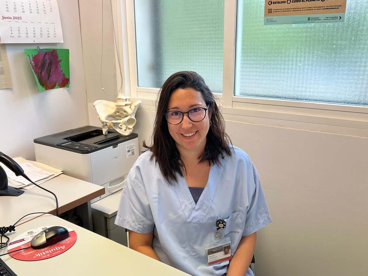 👉🏽 Mercè és llevadora de la Unitat de sòl pelvià i ASSIR, i ha finalitzat el Màster Universitari en Recerca aplicada a les cures d'Infermeria de la <a href="/UniBarcelona/">Universitat de Barcelona</a>.

@InfermeriMT / <a href="/salutdonaMT/">Ginecologia i Obstetrícia MutuaTerrassa</a>