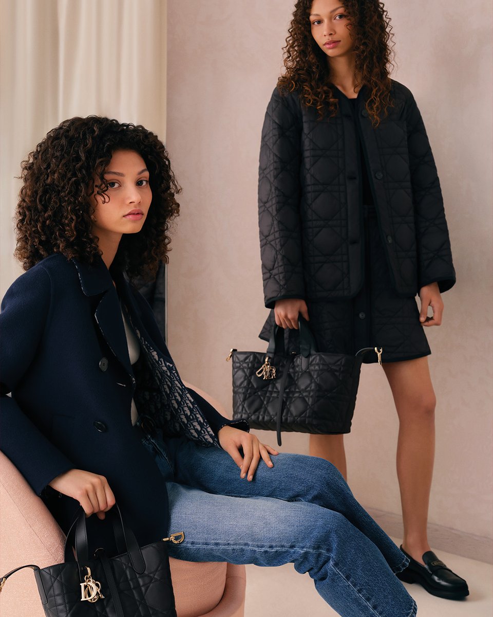 Dior's tweet photo. For the woman who carries elegance everywhere, Mother's Day means spoiling her with timeless House pieces, including the #DiorToujours and silk mitzahs. Shop the full edit https://t.co/82bqk4KsYv and in select Dior boutiques. https://t.co/xMflxcmU0E