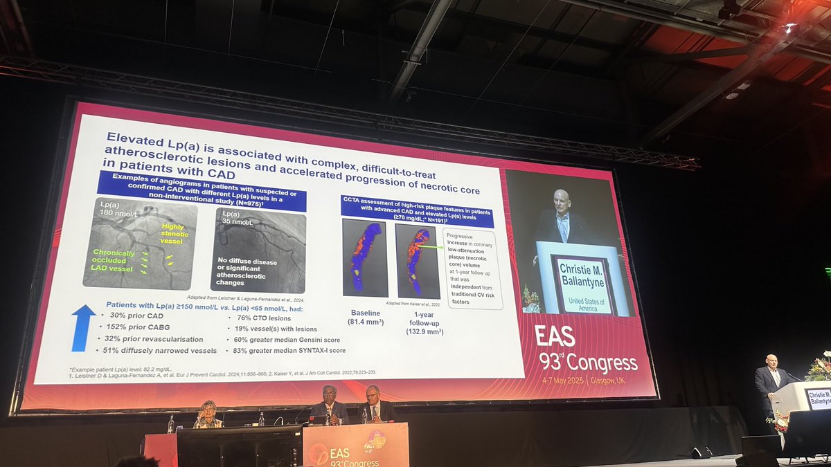 PamTaubMD's tweet image. Great overview by @CBallantyneMD at the joint @nationallipid @society_eas session.@ProfKausikRay @BNordestgaard @JamalRanaMD @pabeda1 @DrMarthaGulati @rauldsf_santos @drpablocorral