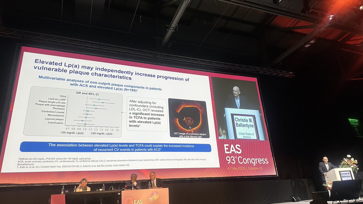 PamTaubMD's tweet image. Great overview by @CBallantyneMD at the joint @nationallipid @society_eas session.@ProfKausikRay @BNordestgaard @JamalRanaMD @pabeda1 @DrMarthaGulati @rauldsf_santos @drpablocorral