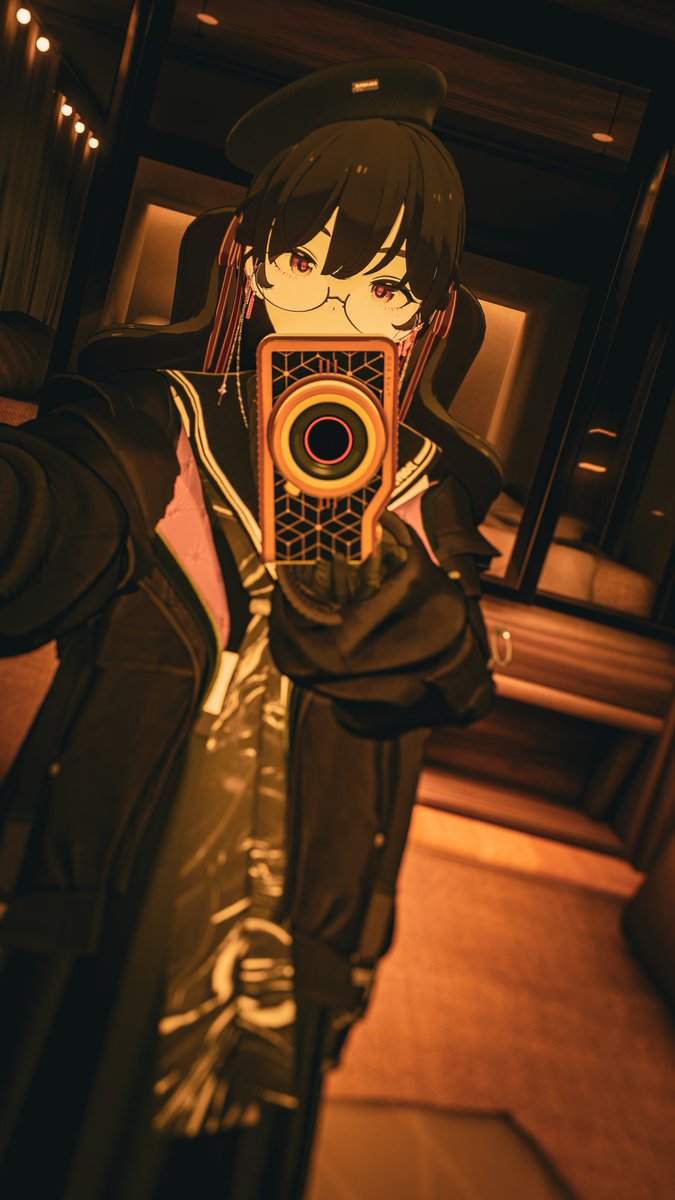 Milly_VRC's tweet image. ：固定用： 
#VRChat自己紹介カード 
普段は一人でワールド巡って写真を撮る事が多いです。