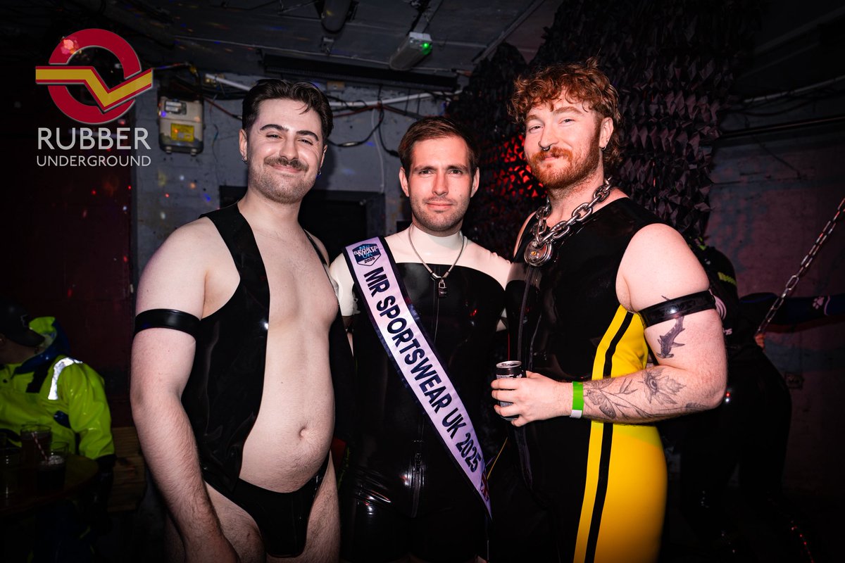 Rubber Underground (@rubberundergrnd) on Twitter photo ⭐️ May Rubber Underground ⭐️
We can’t wait to see you on Friday!
Friday the 9th of May
Time: 7pm-Midnight
Location: Underground Club (Central Station),Kings Cross, NI 9SD
rubber-underground.london
<a href="/RubbermenLdn/">Rubbermen of London</a> ⭐️ May Rubber Underground ⭐️
We can’t wait to see you on Friday!
Friday the 9th of May
Time: 7pm-Midnight
Location: Underground Club (Central Station),Kings Cross, NI 9SD
rubber-underground.london
<a href="/RubbermenLdn/">Rubbermen of London</a>