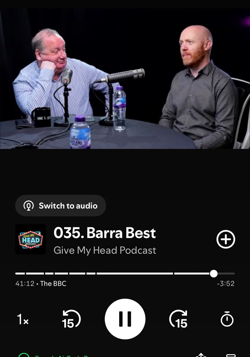 Barra Best (@barrabest) on Twitter photo Had a brilliant time with <a href="/Tim_Mc_Garry/">Tim Mc Garry</a> and the hilarious Give My Head Peace crew on their podcast! Thanks for having me on the Give My Head Podcast — now streaming everywhere you get your podcasts. #GiveMyHeadPodcast. Had a brilliant time with <a href="/Tim_Mc_Garry/">Tim Mc Garry</a> and the hilarious Give My Head Peace crew on their podcast! Thanks for having me on the Give My Head Podcast — now streaming everywhere you get your podcasts. #GiveMyHeadPodcast.