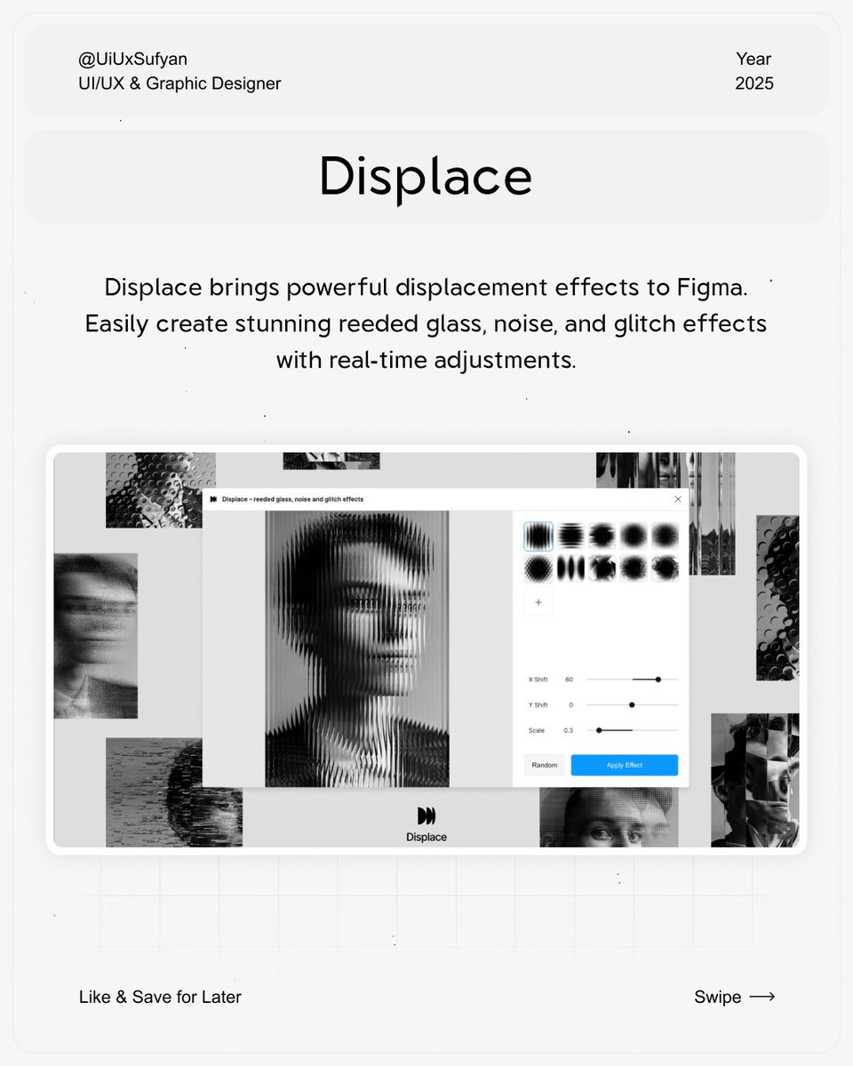 UiUxSufyan's tweet photo. Unlock your design superpowers with these 5 must-have Figma plugins!

Whether you're a UI/UX designer, graphic designer, or Figma beginner-these tools will boost your workflow and elevate your designs in minutes!
#FigmaPlugins #UIDesign #UXDesign #FigmaTips #FigmaTools https://t.co/tJCJOC7Bn8
