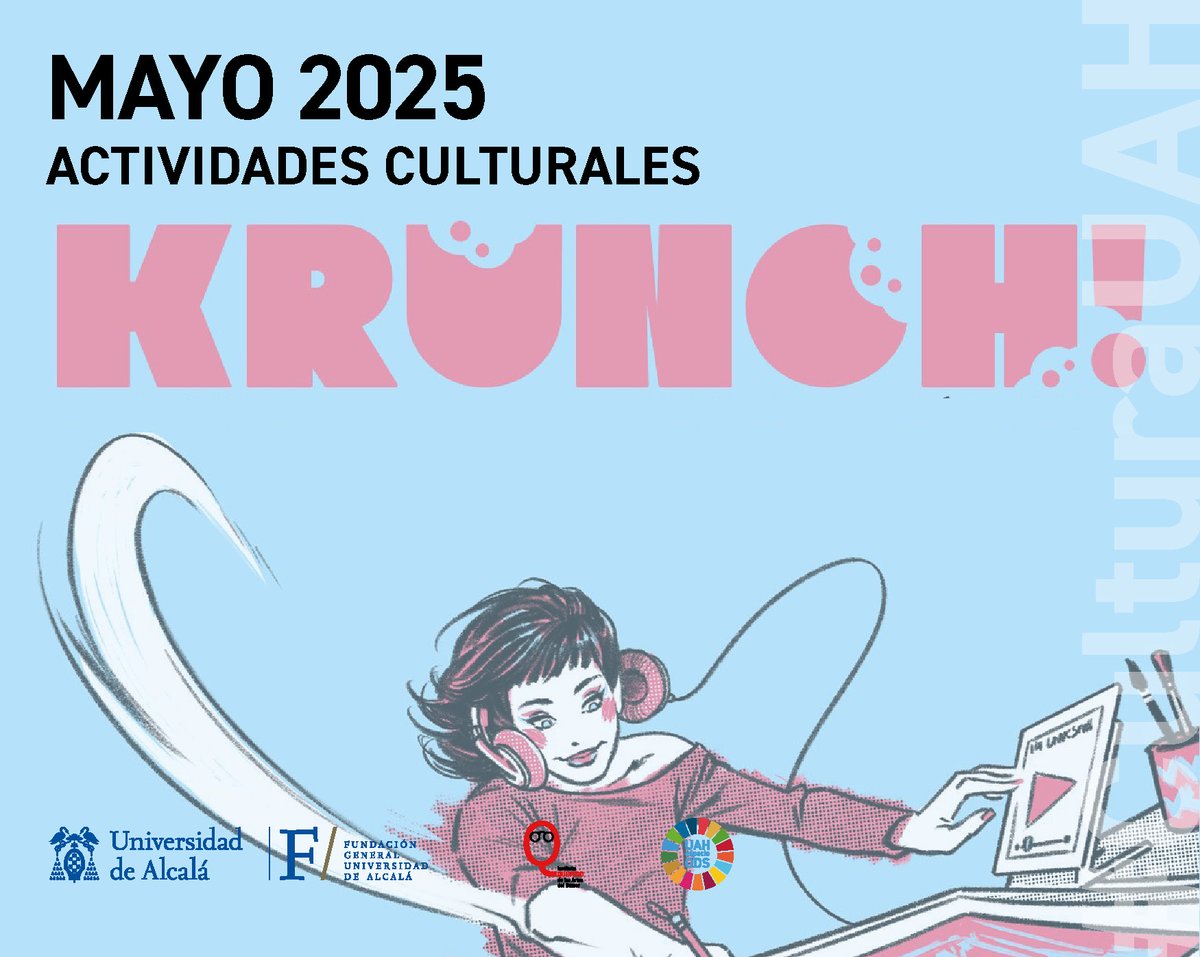 ¡Ya llegó mayo a la UAH!😜 Tenéis todas las actividades culturales en cultura.uah.es/export/sites/c… 📷

 #culturauah