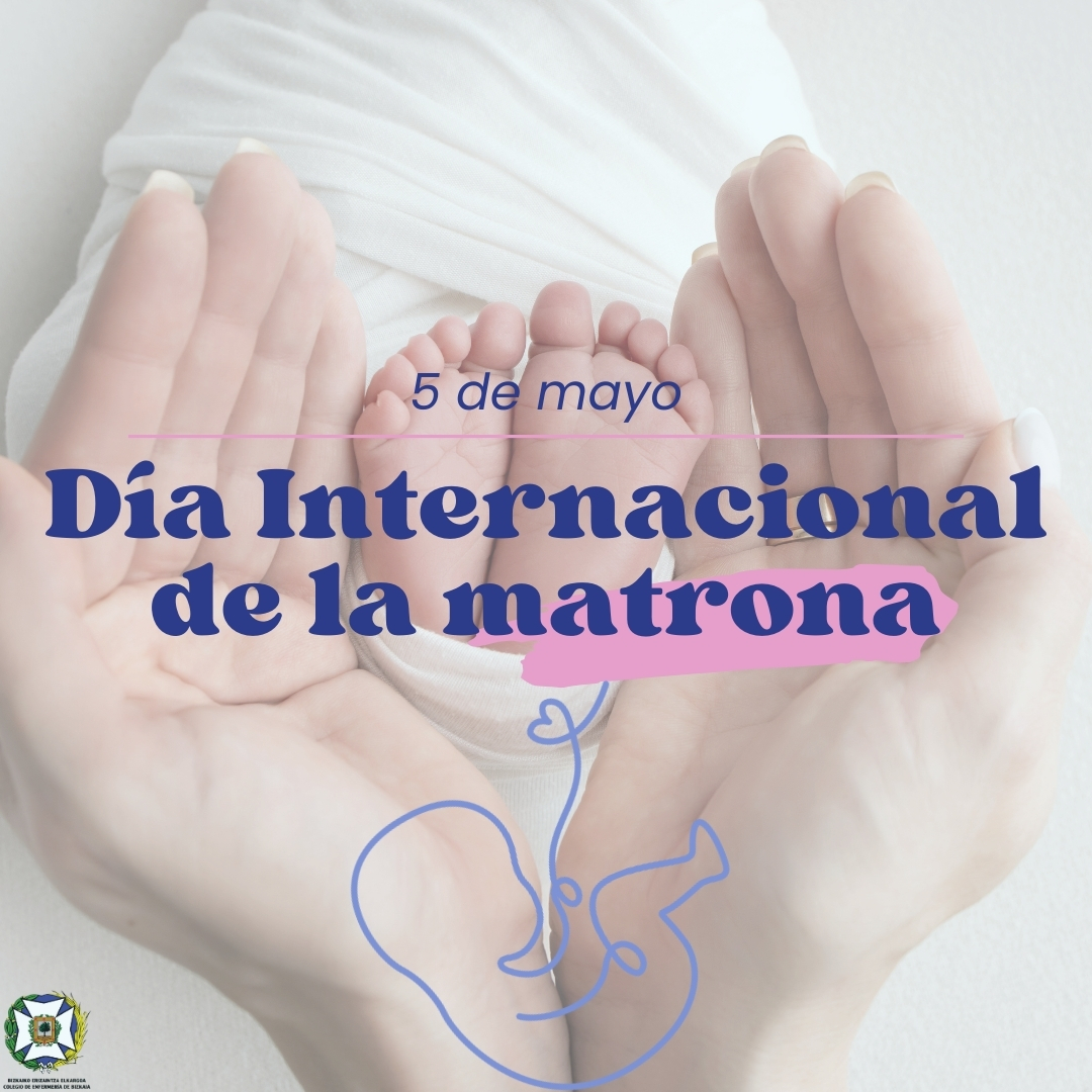 Colegio de Enfermería de Bizkaia (@colenfbizkaia) on Twitter photo 📅 Hoy, #DíaInternacionalDeLaMatrona, reconocemos su papel esencial en la salud sexual y reproductiva.
España necesita el doble de matronas para garantizar una atención segura y de calidad.
🔉Reforzar su formación y frenar el intrusismo debe ser una prioridad. 📅 Hoy, #DíaInternacionalDeLaMatrona, reconocemos su papel esencial en la salud sexual y reproductiva.
España necesita el doble de matronas para garantizar una atención segura y de calidad.
🔉Reforzar su formación y frenar el intrusismo debe ser una prioridad.