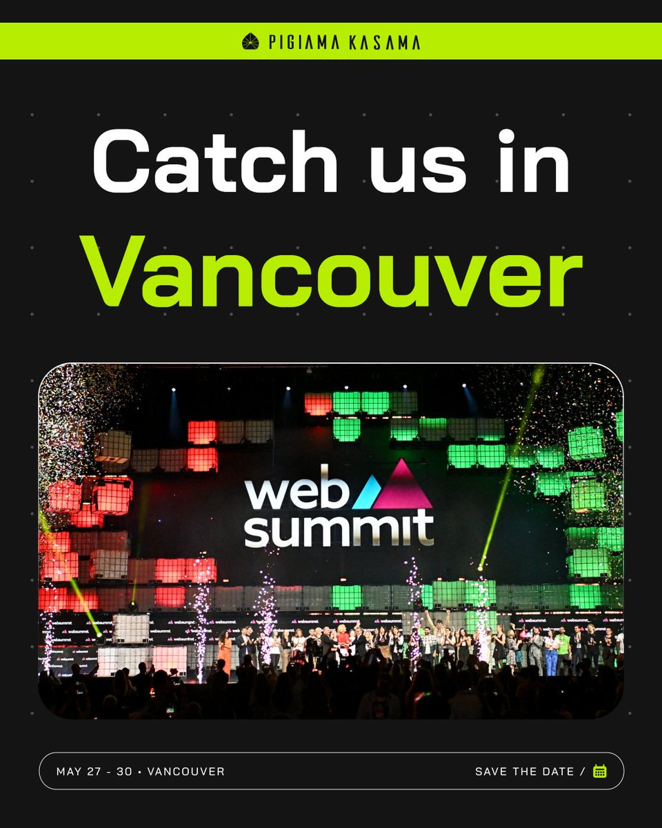 📍🇨🇦 We’re packing our ideas for <a href="/WebSummit/">Web Summit</a> in Vancouver, happening May 27–29! 

📩 Reach out in DM if you’re in town and want to chat with our team at Web Summit! 

#PIGIAMAKASAMA #WebSummit2025 #Vancouver #TechInnovation