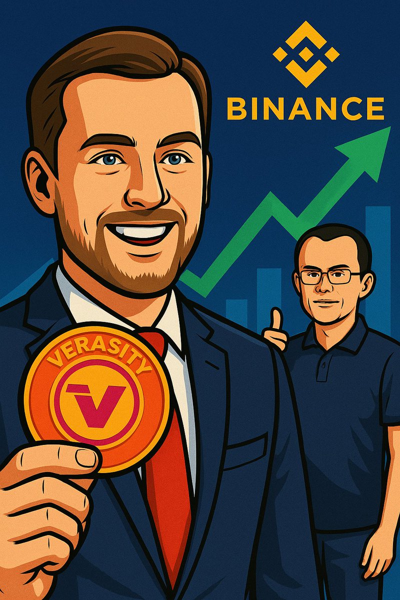 CZ has had his eyes on Verasity for a long time — the moment is coming. When Binance lists $VRA, the floodgates will open and the explosion will be unstoppable. Get loud. Like, retweet, spread the word. Let’s make this massive! #VRA #Verasity #Binance #Crypto #LetsGrind