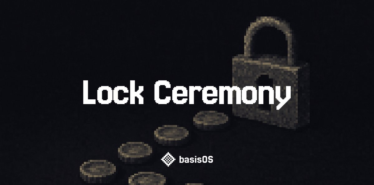 BasisOS's tweet image. Celebrating the $BIOS lock ceremony.
Today the @virtuals_io team moved the remaining tokens to a vesting contract and locked them according to the schedule.
Contract: 0xe31D17713215A84CA14476eE8Bf6706Eade2a0d7
Schedule: app.virtuals.io/virtuals/21399…