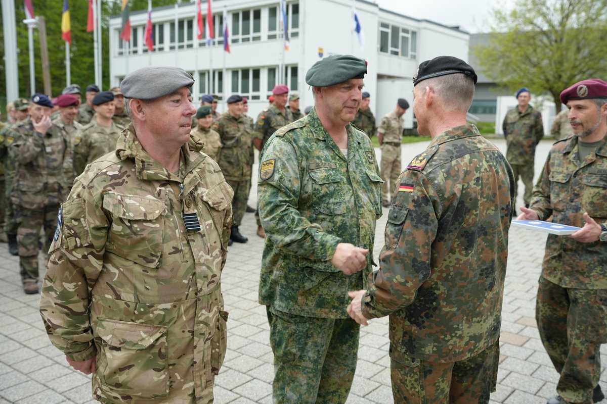 In an atmospheric Awarding Ceremony in the Wilhelmsburg Barracks, Colonel Michael Meyer and Major General Gerry Ewart-Brookes were honored for their exceptional service to NATO.

Read more 👉 tinyurl.com/2npxrtkt