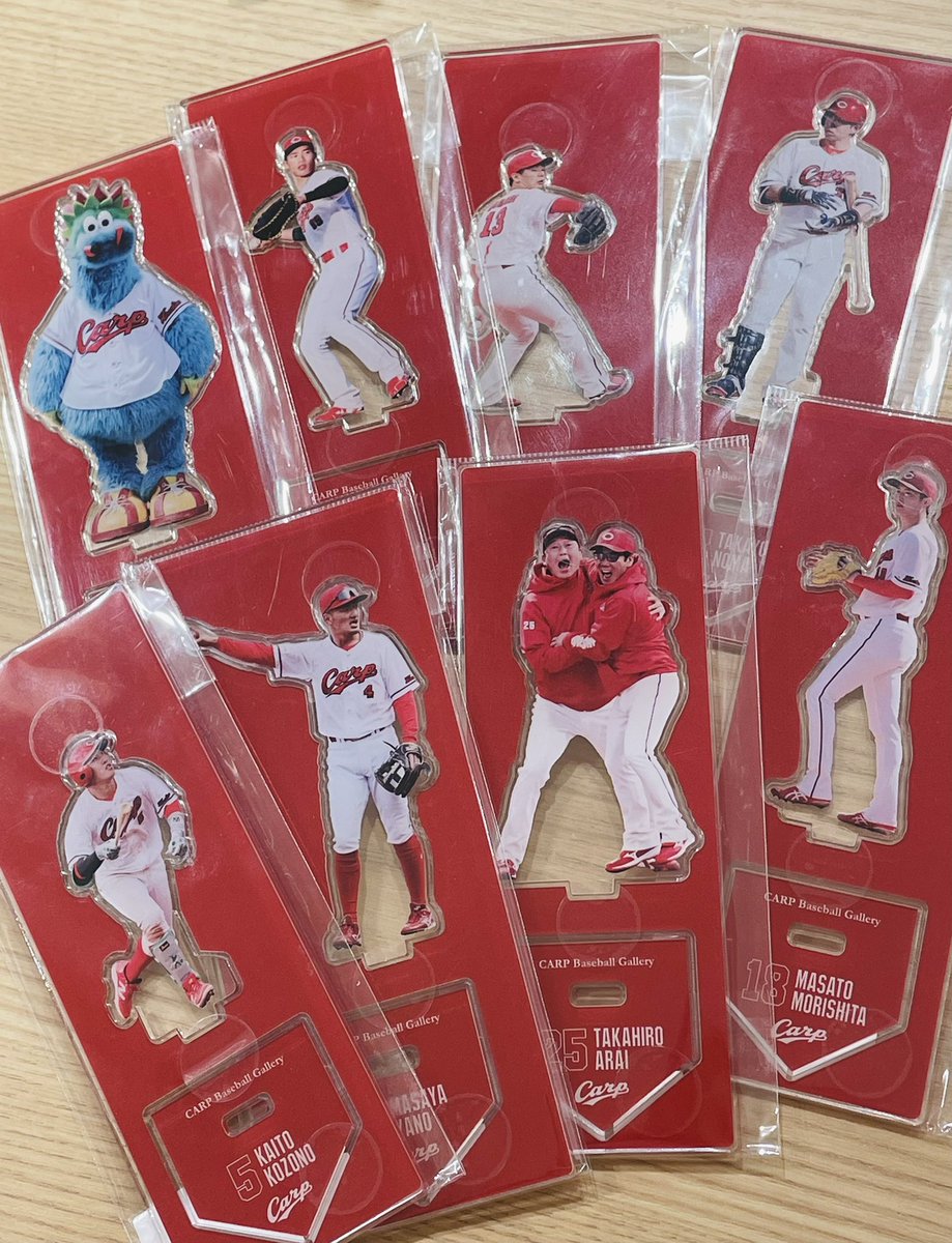 2024お正月　アクリルスタンド　広島東洋カープⅢ 2024お正月 アクリルスタンド 広島東洋カープⅢ 2024お正月 アクリル