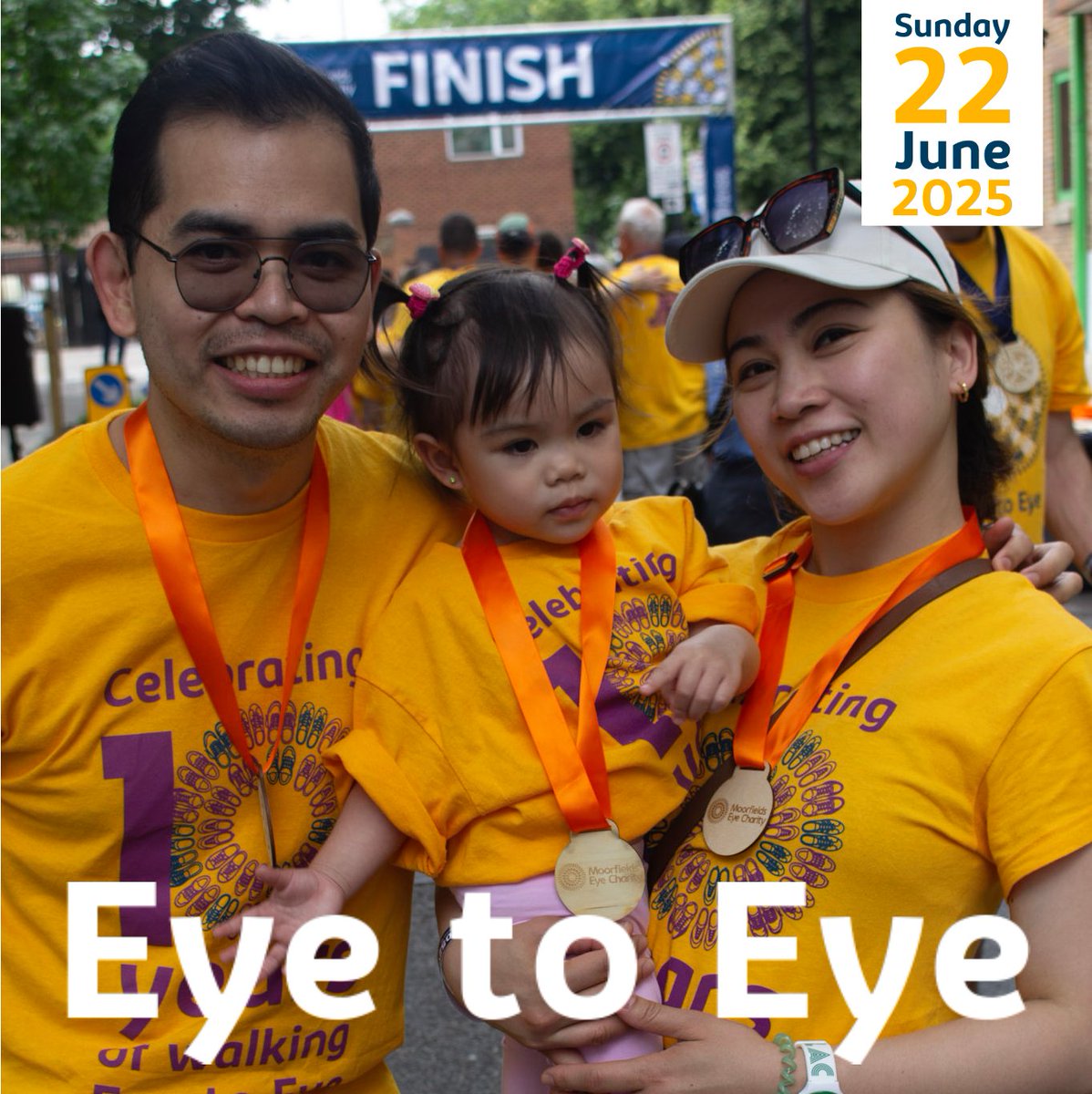 Moorfields Eye Charity (@eyecharity) on Twitter photo ☀ Bring on summer! Join us for Eye to Eye on 22 June to give back to <a href="/Moorfields/">Moorfields Eye Hospital NHS Foundation Trust</a>!
We have 1, 5 and 15 mile route options- choose whichever works for you to give it your all.
Click the link below to join up and learn more:
brnw.ch/21wSpMZ ☀ Bring on summer! Join us for Eye to Eye on 22 June to give back to <a href="/Moorfields/">Moorfields Eye Hospital NHS Foundation Trust</a>!
We have 1, 5 and 15 mile route options- choose whichever works for you to give it your all.
Click the link below to join up and learn more:
brnw.ch/21wSpMZ