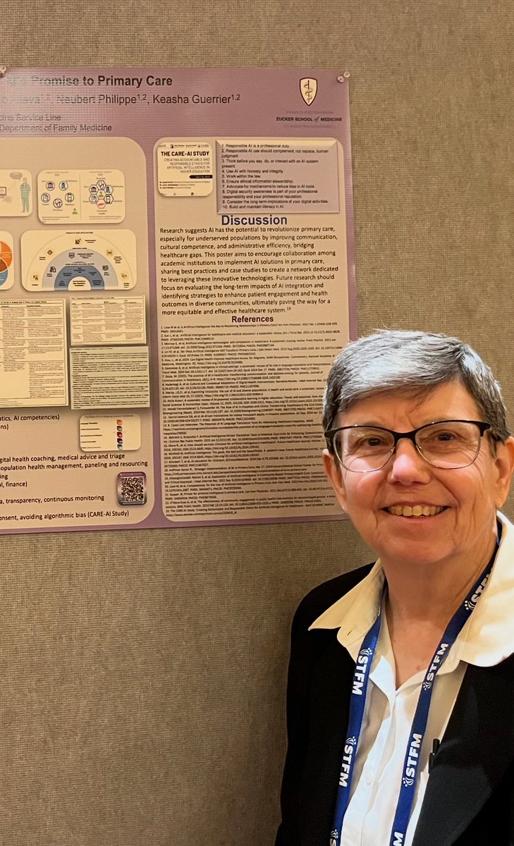 NorthwellHealthDOFM (@northwellfammed) on Twitter photo Congratulations on our #FamilyMedicine team receiving @stfm special recognition for our poster on AI in Primary Care. <a href="/metsbarb/">Barbara Keber</a> Dr.BarbaraKeber represented us. Our other poster is on Obesity, Integrative & Lifestyle Medicine. <a href="/NorthwellHealth/">Northwell Health</a> <a href="/ZuckerSoM/">Zucker School of Med</a> Congratulations on our #FamilyMedicine team receiving @stfm special recognition for our poster on AI in Primary Care. <a href="/metsbarb/">Barbara Keber</a> Dr.BarbaraKeber represented us. Our other poster is on Obesity, Integrative & Lifestyle Medicine. <a href="/NorthwellHealth/">Northwell Health</a> <a href="/ZuckerSoM/">Zucker School of Med</a>
