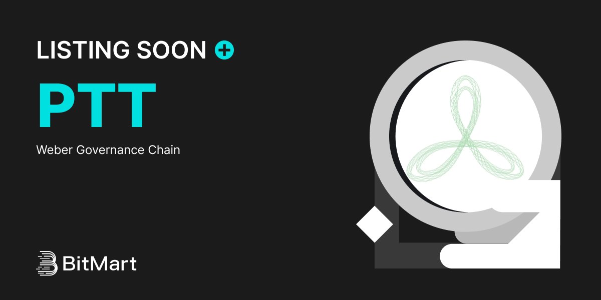 🌟 Upcoming New Listing 🌟

🤩 #BitMart will list PTT <a href="/Pallet_web3/">Pallet</a> <a href="/WeberChain/">Weber</a> soon!

Keep an eye on our socials for further announcements.

Share in the comments what you like about this project 👇

#PTTBitMartListing